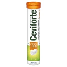 Zdjęcie produktu - Ceviforte C 1000, 20 tabl. musujących