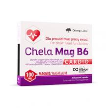 Zdjęcie produktu - Chela Mag B6 Cardio, 30 kaps.
