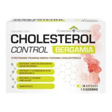 Zdjęcie produktu - Domowa Apteczka Cholesterol Control Bergamia, 30 kaps.