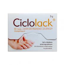 Zdjęcie produktu - Ciclolack 80mg/g leczniczy lakier do paznokci, 3g