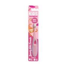 Zdjęcie produktu - Beverly Hills Formula Kids 9008 Extra Soft Szczoteczka do zęb&oacute;w dla dzieci r&oacute;żowa