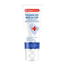 Zdjęcie produktu - CleanHands Pielęgnacyjny krem do st&oacute;p z kompleksem przeciwgrzybiczym, 75 ml