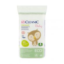 Zdjęcie produktu - CLEANIC BABY ORGANIC Eco Płatki dla niemowląt i dzieci, 60 sztuk
