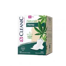 Zdjęcie produktu - CLEANIC NATURALS Hemp Day Podpaski, 10szt.