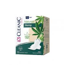 Zdjęcie produktu - CLEANIC NATURALS Hemp Night Podpaski, 10szt.