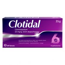 Zdjęcie produktu - Clotidal (Clotrimazolum) Krem - 35g