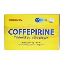 Zdjęcie produktu - COFFEPIRINE Tabletki od b&oacute;lu głowy, 12 tabl.