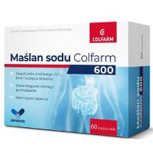 Zdjęcie produktu - COLFARM Maślan sodu 600, 60 kaps.