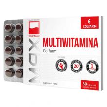 Zdjęcie produktu - COLFARM Multiwitamina Max, 30 tabletek 