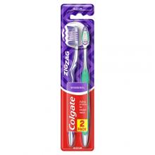Colgate ZigZag Szczoteczka do zęb&oacute;w średnia, 2 szt.