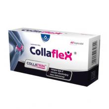 Zdjęcie produktu - Collaflex, 60 kaps. - suplement diety z kolagenem i kwasem hialuronowym USZKODZONE BRAK TEKTUROWEGO OPAKOWANIA