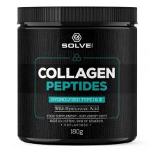 Zdjęcie produktu - Solve Labs Collagen Peptides Hydrolizowany kolagen typu I i III z dodatkiem kwasu hialuronowego, 180 g
