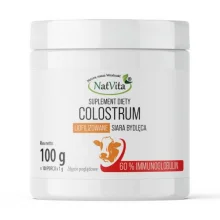 Zdjęcie produktu - NatVita Colostrum 60% IG Liofilizowane, 100 g