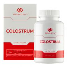 Zdjęcie produktu - GENACTIV Colostrum - wzmocnienie proces&oacute;w odpornościowych i regeneracyjnych - 120 kapsułek 