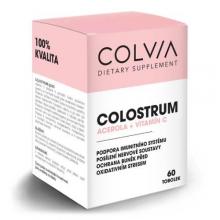 Zdjęcie produktu - Colvia Colostrum + Acerola + Witamina C, 60 kaps. KR&Oacute;TKA DATA 31.07.2026