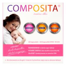 Zdjęcie produktu - Composita Mama DHA, 30 + 60 kaps.