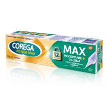 Zdjęcie produktu - COREGA POWER MAX Mocowanie + Osłona, krem mocujący do protez miętowy, 40g