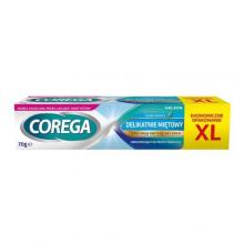 Zdjęcie produktu - COREGA Krem mocujący do protez zębowych Super mocny Delikatnie miętowy, 70g
