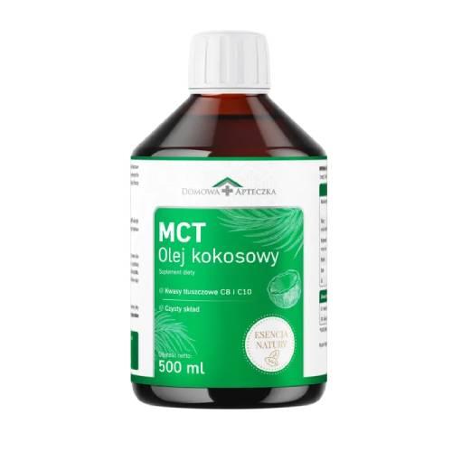 Miniaturka artykułu - Domowa Apteczka MCT Olej kokosowy, 500 ml