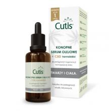 Zdjęcie produktu - CUTIS Konopne serum olejowe + CBD, 50ml KR&Oacute;TKA DATA 30.09.2026