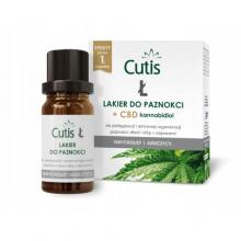 Zdjęcie produktu - Cutis Ł Onycholiza i Łuszczyca lakier do paznokci + CBD, 10ml 