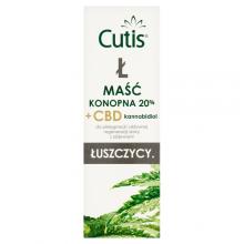 Zdjęcie produktu - CUTIS Ł ŁUSZCZYCA maść konopna 20% + CBD - 120ml