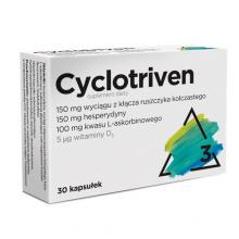 Zdjęcie produktu - CYCLOTRIVEN 30 kaps. - lekkość n&oacute;g i brak popękanych naczynek