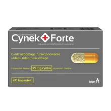 Zdjęcie produktu - Cynek+ Forte, 60 kaps.