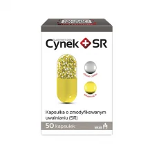Zdjęcie produktu - Cynek+ SR, 50 kaps.
