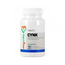 Zdjęcie produktu - MyVita Cynk 15 mg, 100 tabl.
