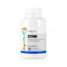 Zdjęcie produktu - MyVita Cynk 15 mg, 250 tabl.