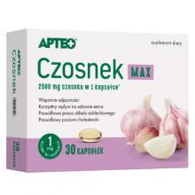 Zdjęcie produktu - Czosnek Max APTEO, 30 kapsułek