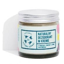 Zdjęcie produktu - CZTERY SZPAKI (4szpaki) Dezodorant w kremie cytrusowo-ziołowy, 60ml + szpatułka