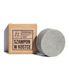 Zdjęcie produktu - CZTERY SZPAKI (4szpaki) Szampon w kostce detoksykujący, 75 g KR&Oacute;TKA DATA 15.10.2026