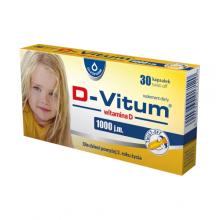 Zdjęcie produktu - D-VITUM 1000 twist-off, 30 kaps.