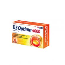 Zdjęcie produktu - Rodzina Zdrowia D3 Optima 4000, 60 kaps.