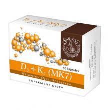 Zdjęcie produktu - D3 + K2 (MK7) Witaminy Ojca Grzegorza, 60 kaps.