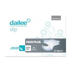 Zdjęcie produktu - DAILEE Slip Maxi Plus M Pieluchomajtki na noc, 30szt. KR&Oacute;TKA DATA 31.08.2026