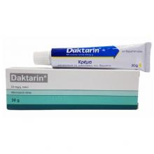 Zdjęcie produktu - Daktarin krem 20 mg/g (2%), 30 g USZKODZONE OPAKOWANIE TEKTUROWE