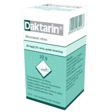 Zdjęcie produktu - Daktarin puder leczniczy 20 mg/g, 20 g