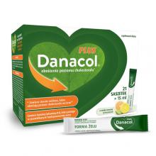 Danacol Plus, zawiera sterole roślinne,  21 saszetek x 15 ml