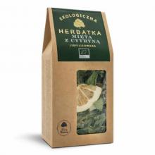 Zdjęcie produktu - DARY NATURY Herbatka Mięta z cytryną Liofilizowana Eko, 25g KR&Oacute;TKA DATA 02.10.2026