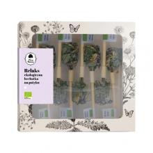 Zdjęcie produktu - DARY NATURY Herbatka na patyku Relaks EKO, 8 szt. USZKODZONE TEKTUROWE OPAKOWANIE