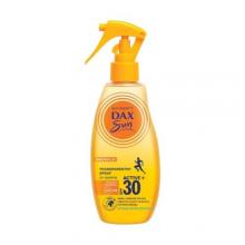 Zdjęcie produktu - Dax Sun Active + Transparentny spray do opalania SPF 30, 200 ml