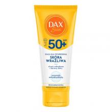 Zdjęcie produktu - Dax Sun Emulsja ochronna do twarzy Sk&oacute;ra wrażliwa SPF 50+, 100 ml
