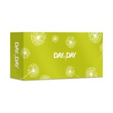 Zdjęcie produktu - Day by Day Chusteczki higieniczne 3-warstwowe Zielone, 90 szt.