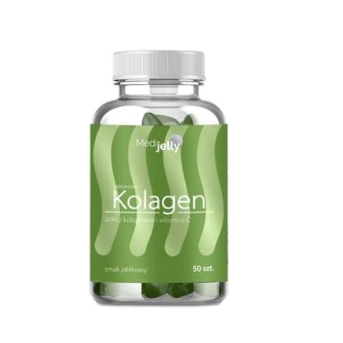 Miniaturka artykułu - MDC Medi jelly Kolagen - żelki z kolagenem i witaminą C, 50szt.
