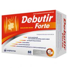 Zdjęcie produktu - Debutir Forte, maślan sodu 300 mg, 60 kaps.