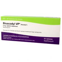 Zdjęcie produktu - Bisacodyl VP 5mg, 30tabl. Delfarma