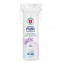 Zdjęcie produktu - Apteczka ABC Delikatne płatki kosmetyczne, 80 szt.